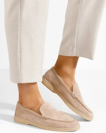 Mocasini dama Maceira V7 kaki