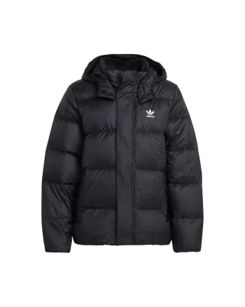 Geaca unisex copii,  izolatie, negru, poliamida reciclata,