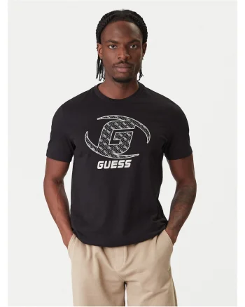 Tricou barbati,  din bumbac organic, negru