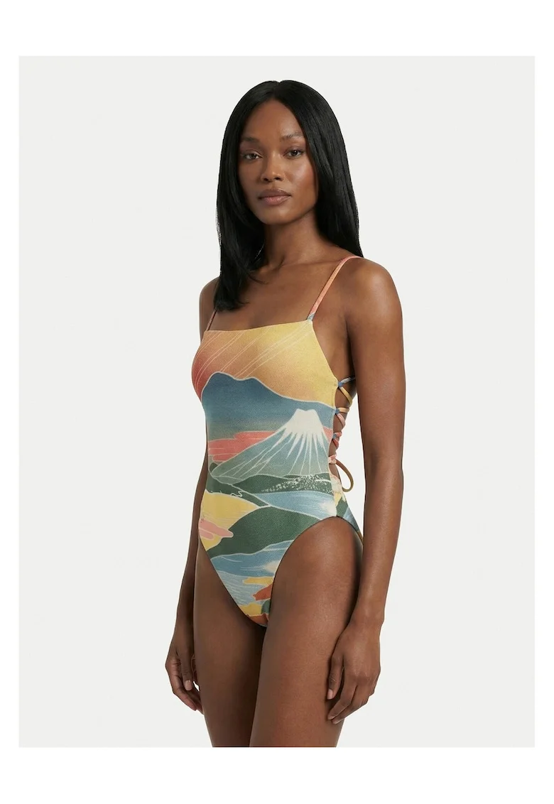 Costum de baie dama  colorat, Multicolor