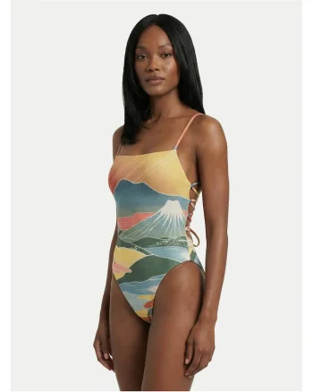 Costum de baie dama  colorat, Multicolor