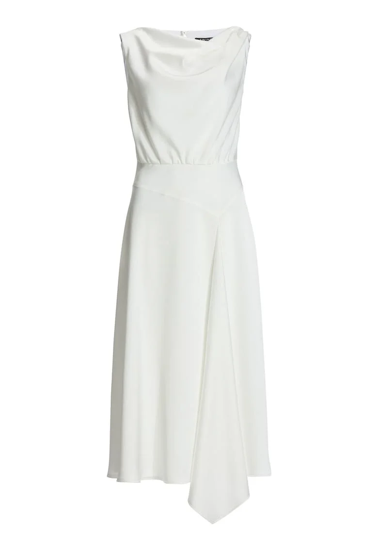 Rochie de cocktail albă  pentru femei, Alb