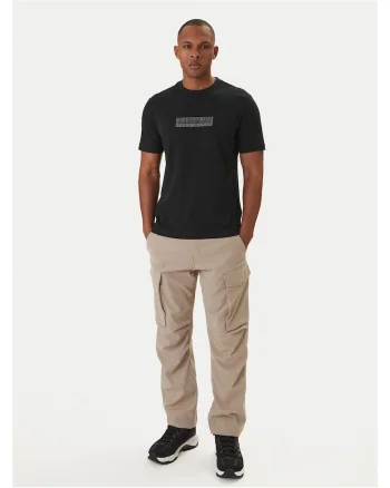 Tricou barbati,  din bumbac negru