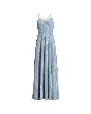 Rochie de seara de dama,  Poliester. Albastru deschis,