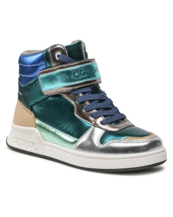 Tenisi dama,  piele ecologica, multicolor, Multicolor