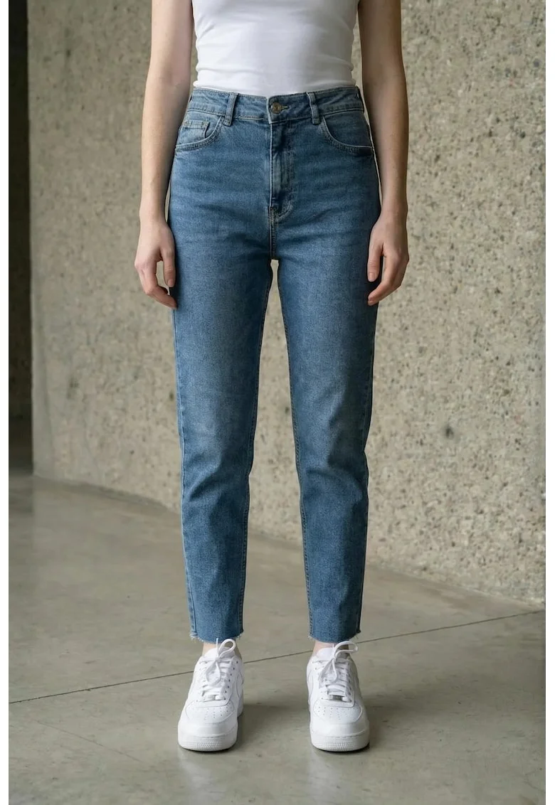 Blugi dama,  skinny, talie inalta, denim