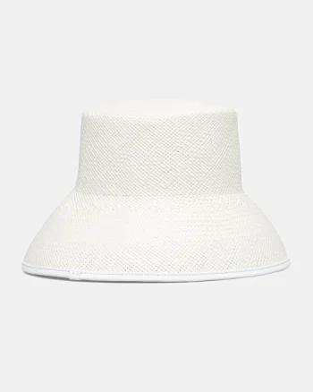 LE SH KA pălărie pentru femei White Bucket