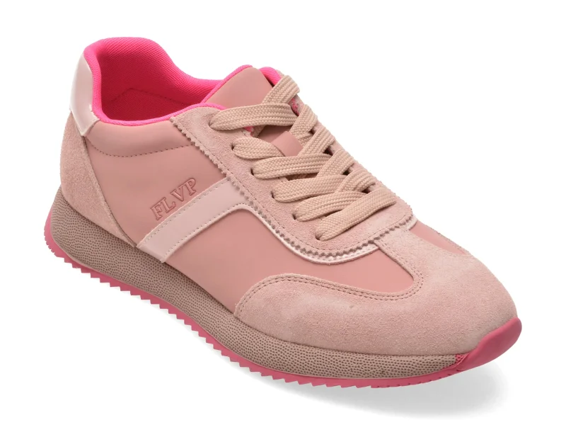 Pantofi sport FLAVIA PASSINI roz, 6159, din piele naturala