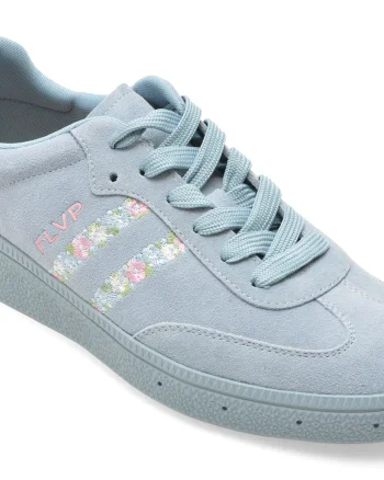 Pantofi sport FLAVIA PASSINI albastri, 98016, din nabuc