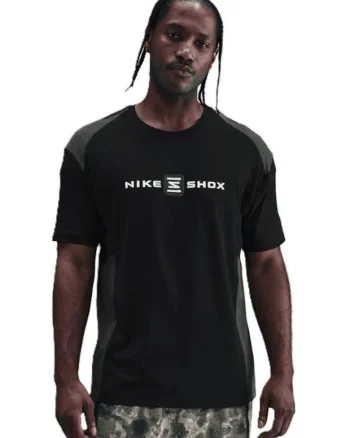 Tricou barbati  M NSW SS TOP SHOX, Bumbac, Negru,