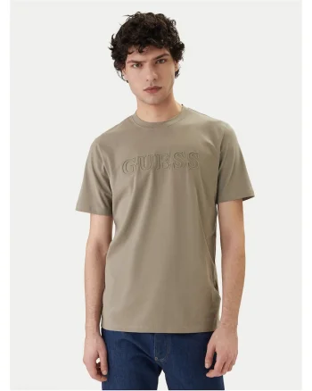 Tricou barbati,  kaki, bumbac,