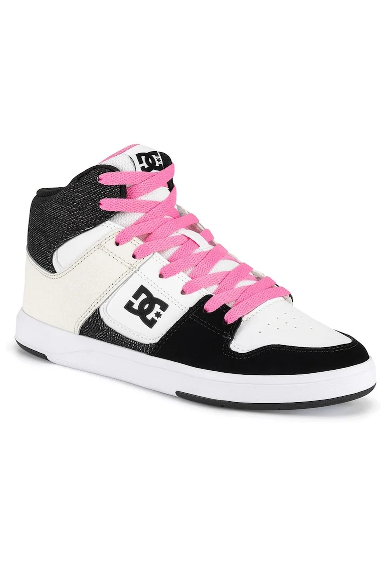 Tenisi dama,  piele naturala, bej/negru,