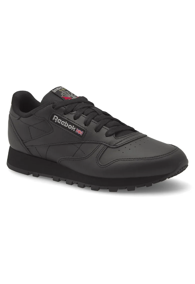 Tenisi dama,  piele naturala, negru,