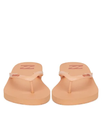 Papuci de dama,  material sintetic, portocaliu,
