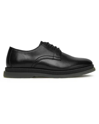 Pantofi barbati,  din piele naturala, negru