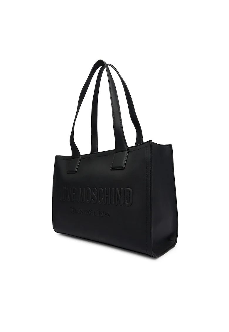 Geanta dama,  piele ecologica, neagra, One Size INTL