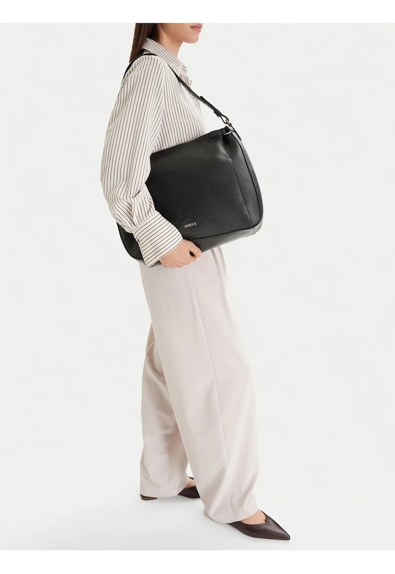 Geanta dama,  neagra, One Size INTL, material sintetic, format A4