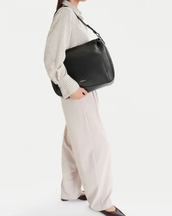 Geanta dama,  neagra, One Size INTL, material sintetic, format A4