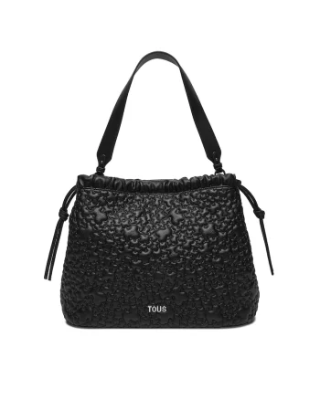 Geanta dama,  piele ecologica, neagra, One Size INTL