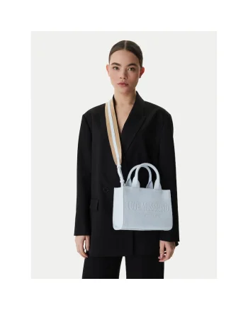 Geanta dama,  piele ecologica, albastra, One Size INTL