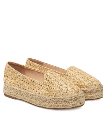 Espadrile dama,  bej,