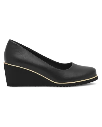 Pantofi dama,  Textil, Negru,
