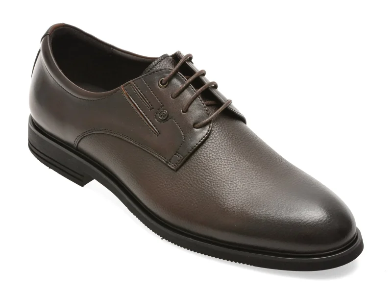 Pantofi eleganti EPICA maro, RT08A7, din piele naturala