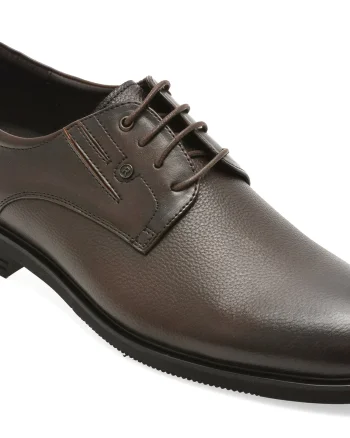 Pantofi eleganti EPICA maro, RT08A7, din piele naturala