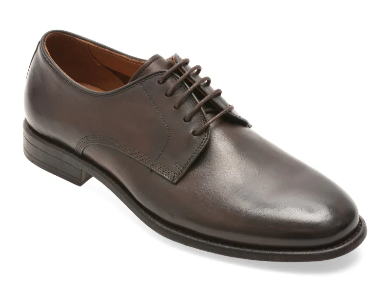Pantofi eleganti EPICA maro, X271, din piele naturala