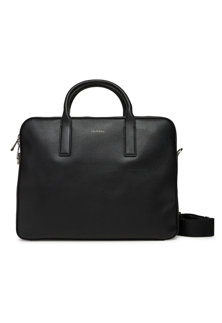 Geanta laptop barbateasca,  8719849912925, piele ecologica, negru