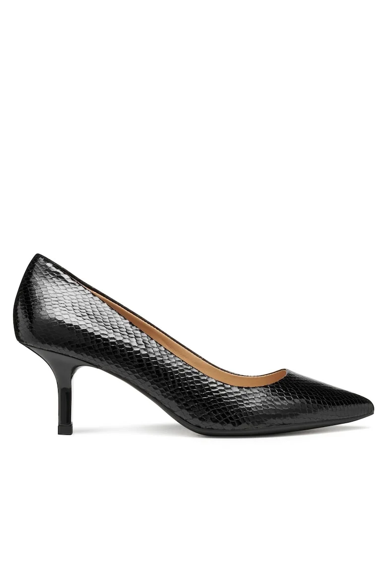 Pantofi dama,  D Kleopy, piele naturala, negru