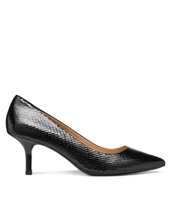 Pantofi dama,  D Kleopy, piele naturala, negru