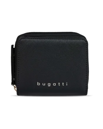 Portofel dama,  seria Ella, piele sintetica, Negru