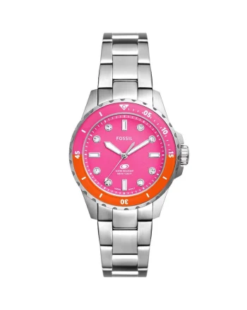 Ceas  Blue Dive Three-Hand Pink Diver 10ATM