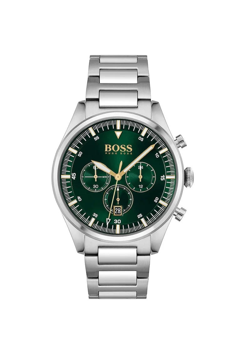 Ceas barbatesc  Quartz, 44mm, 5ATM, Verde