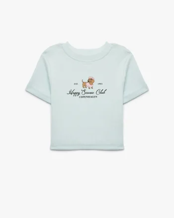 Tricou din amestec de bumbac cu design text, Maro/Roz pastel/Albastru glaciar