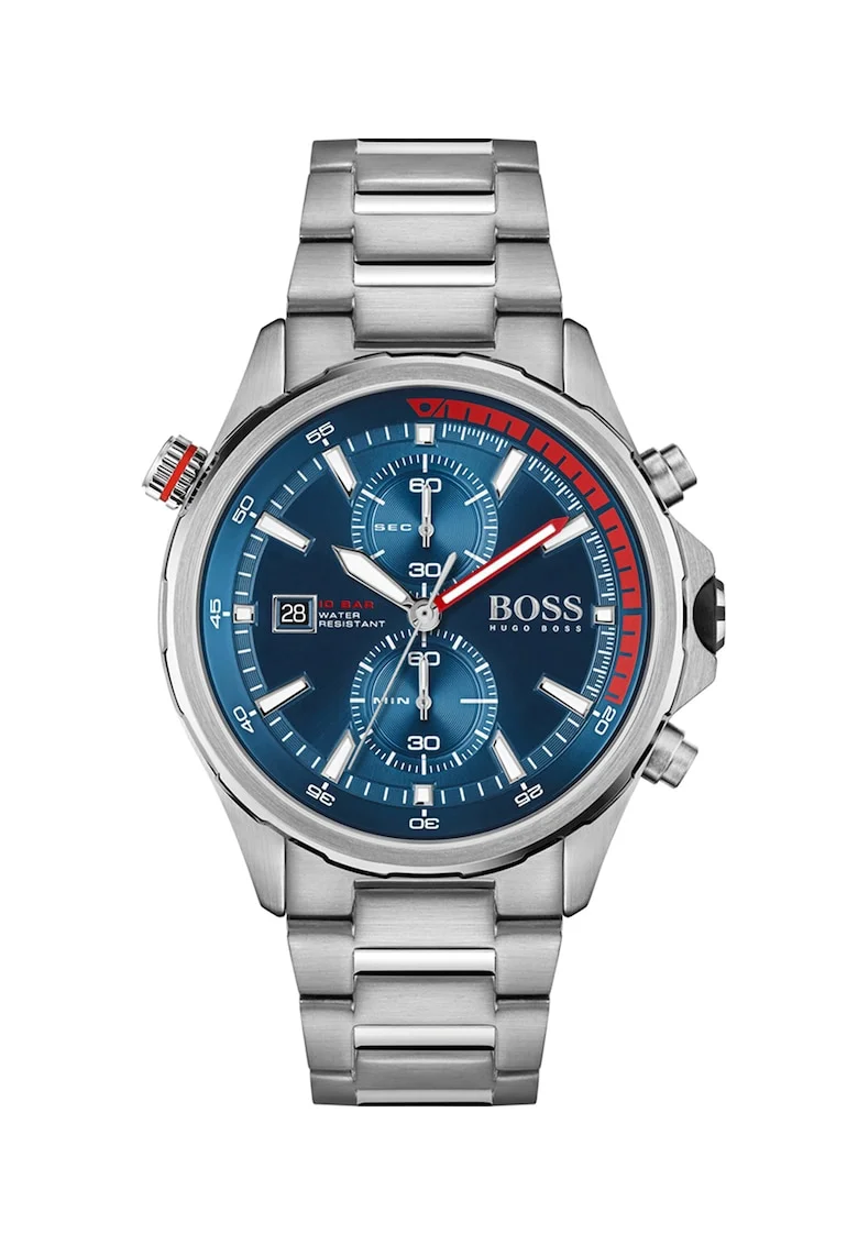 Hugo Boss, Ceas analog cronograf, Argintiu inchis