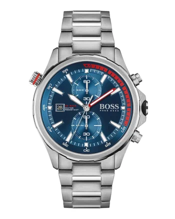 Hugo Boss, Ceas analog cronograf, Argintiu inchis