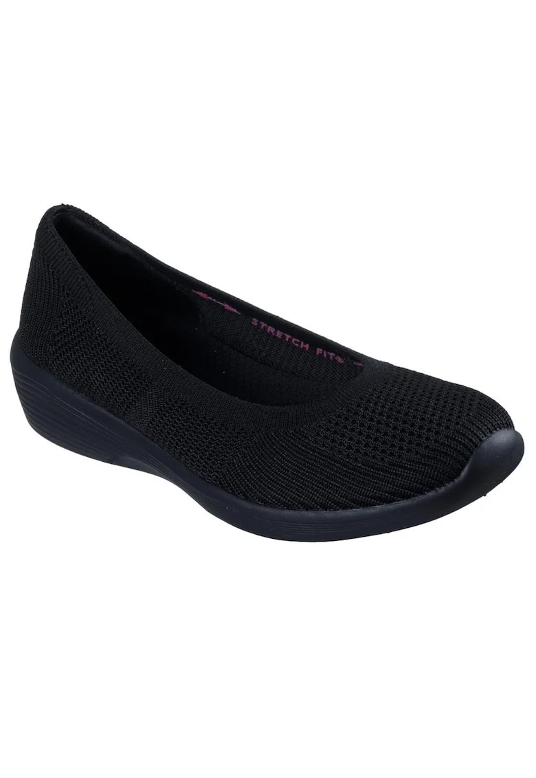 Balerini dama,  ARYA FANCY YOU 158987-BBK negru, textil