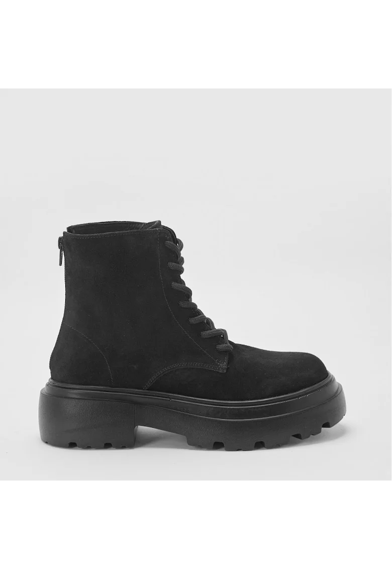 Ghete  - Atlas Short - Velur Black - marimea 40 - 27 cm