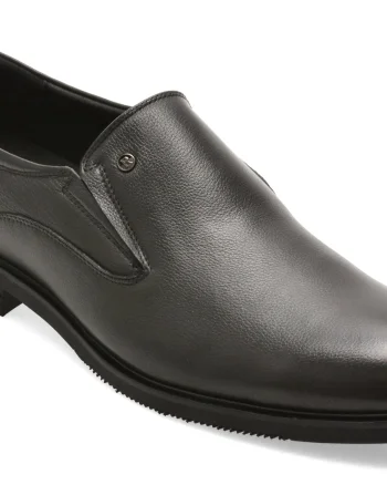 Pantofi eleganti EPICA negri, RT08A, din piele naturala