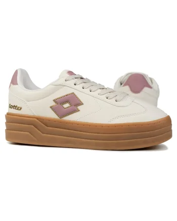 Tenisi dama,  STACKY, bej, material sintetic, stil skate