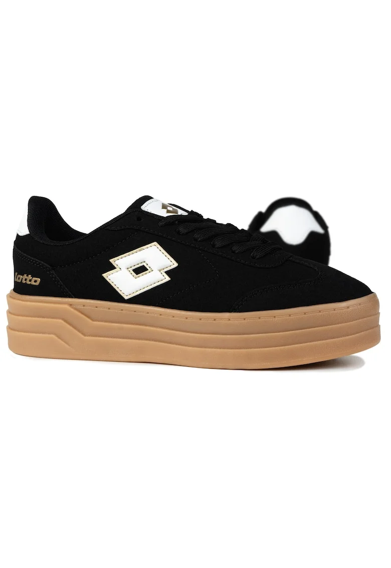 Tenisi  STACKY, sintetic, Negru
