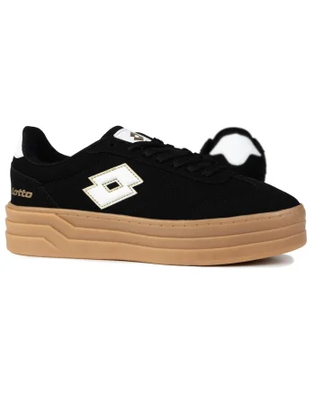 Tenisi  STACKY, sintetic, Negru