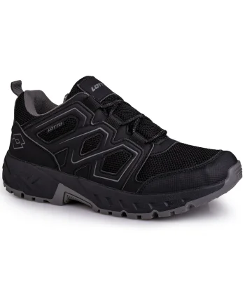 Tenisi barbati  negru, sintetic, Negru