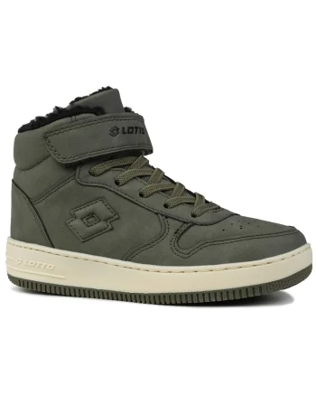 Ghete copii  PALIOT FUR K, verde, sintetic, Verde