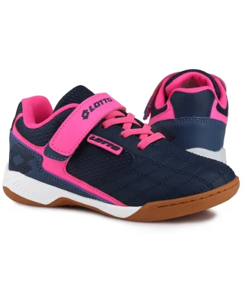Pantofi copii FLITTER,  Bleumarin/Roz, Sintetic,