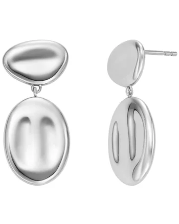 Cercei  Anja Pebbles SKJ1852040, Argintiu