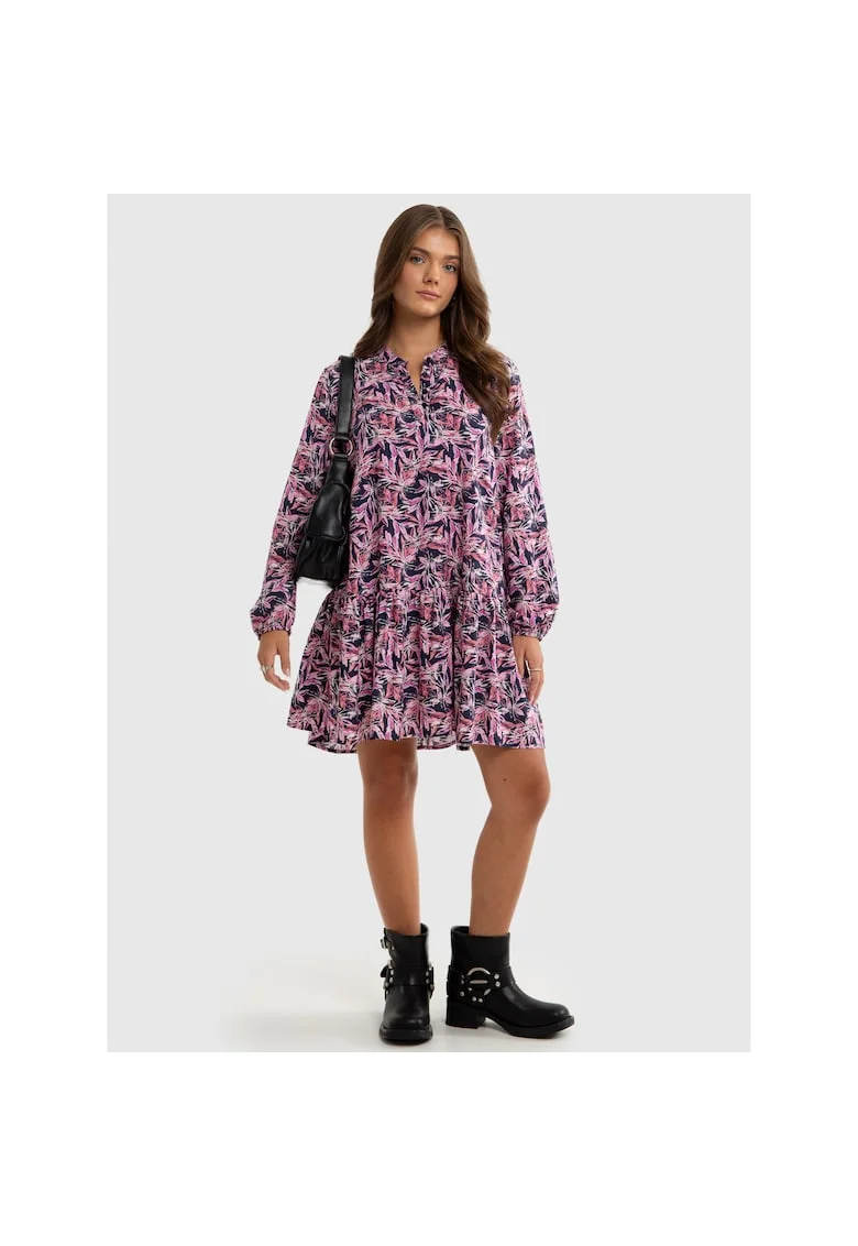 Rochie mini larga Poluna, Roz