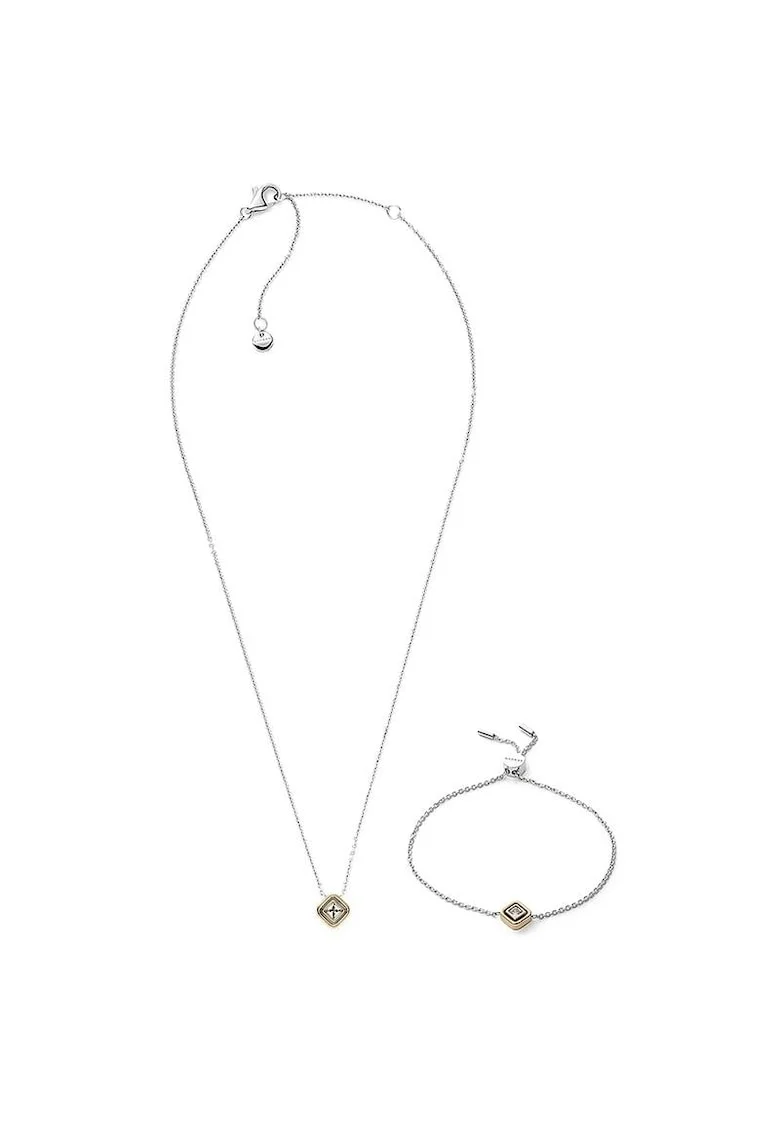 Set bijuterii  Elin SKJB1002998, Argintiu, Auriu